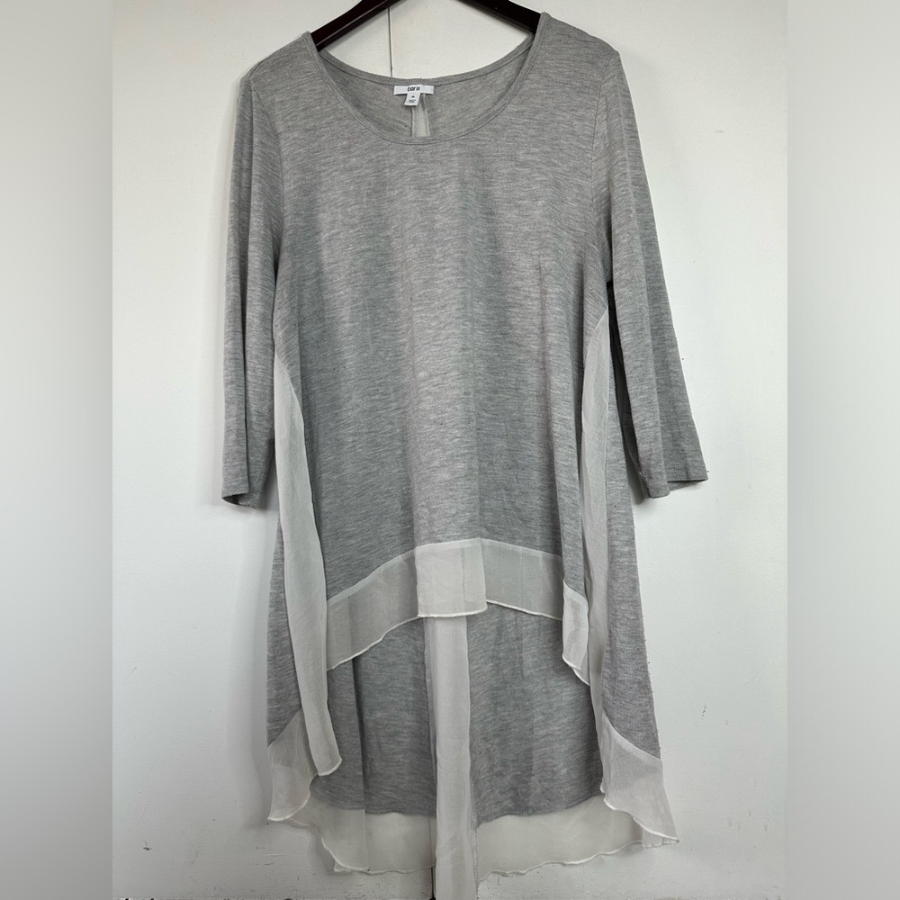 Bar III High Low Style Grey Sweater